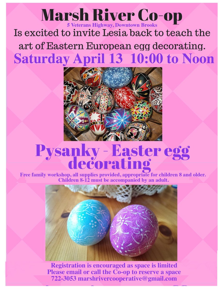 Pysanky - Eastern European Easter egg decorating2019
